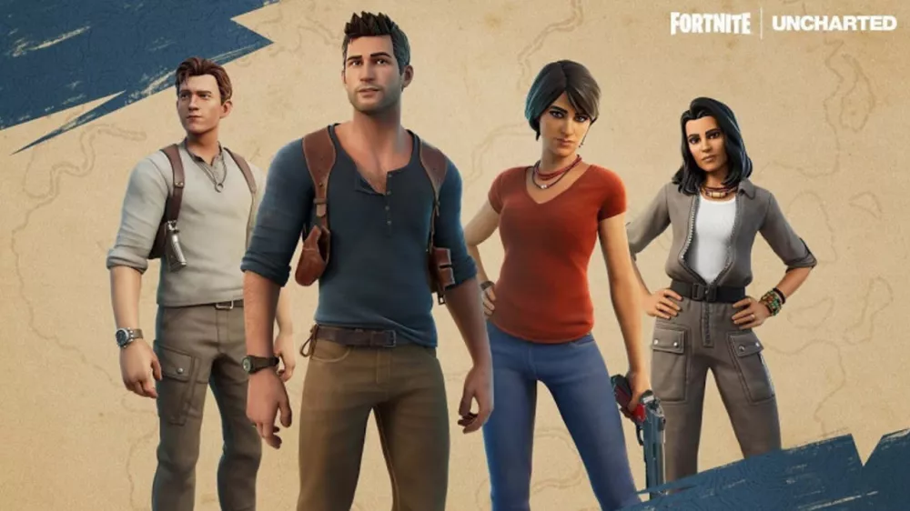 Nathan Drake and Chloe Frazer - Uncharted