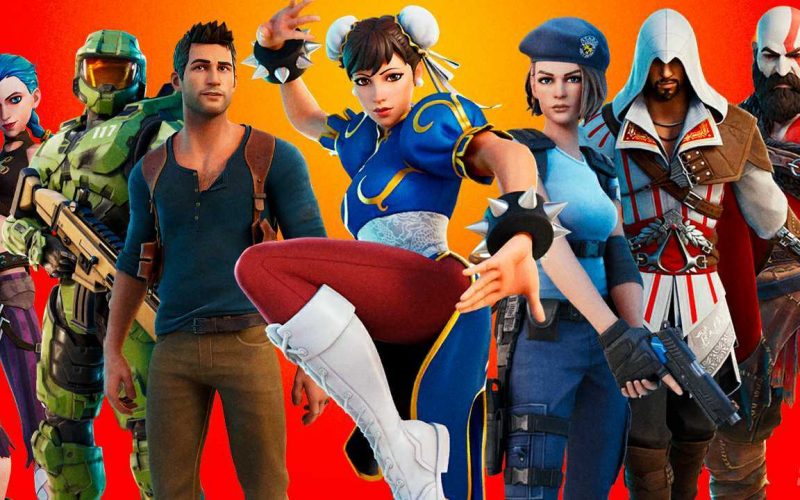 How many video game characters have come to Fortnite? These are the collaborations of the battle royale