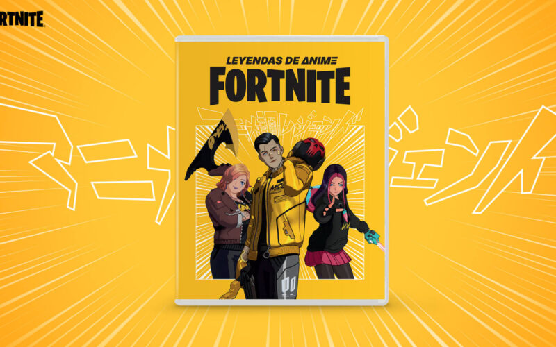 Fortnite introduces anime-centric physical pay pack with date and price confirmed